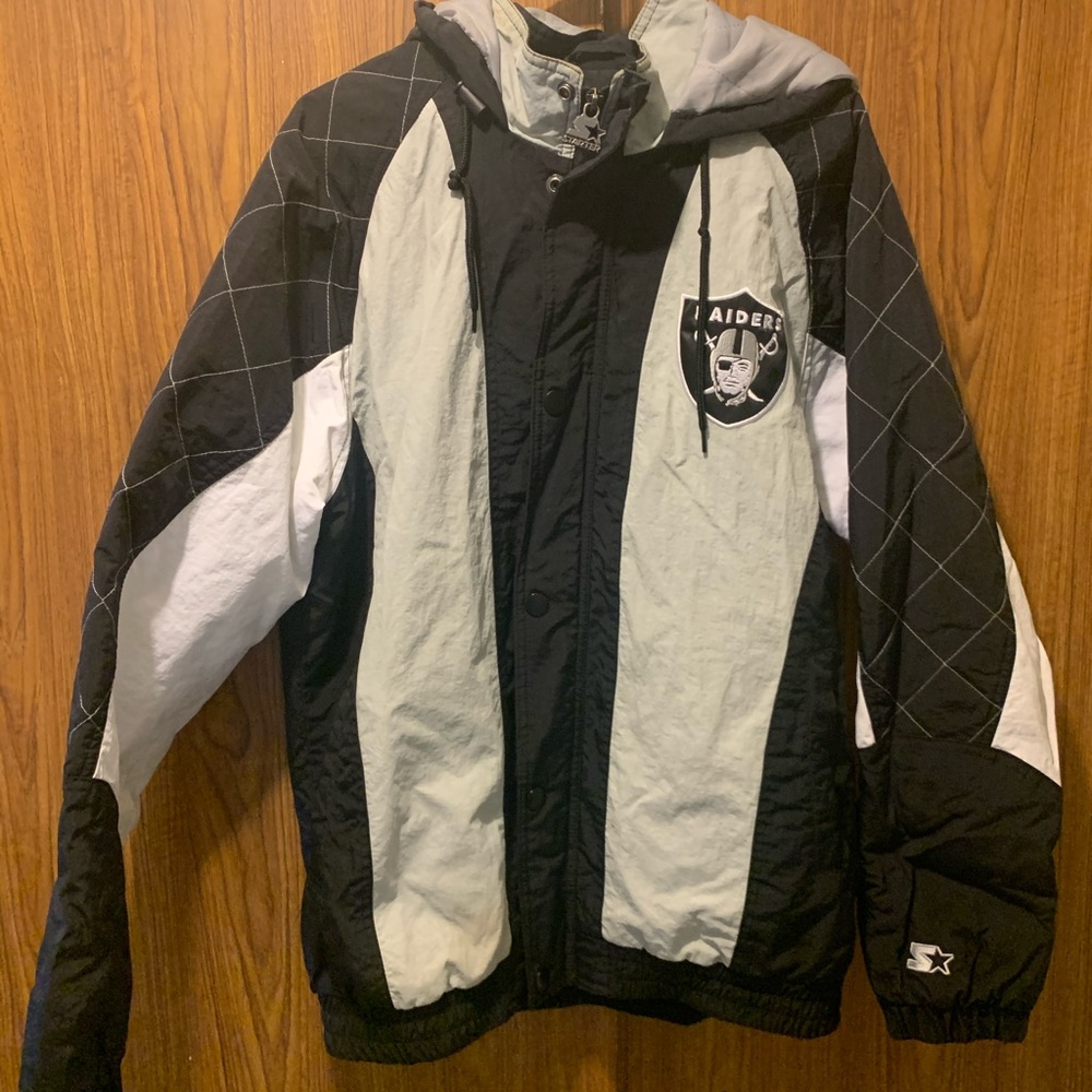 COPY - Oakland raiders classic starter jacket